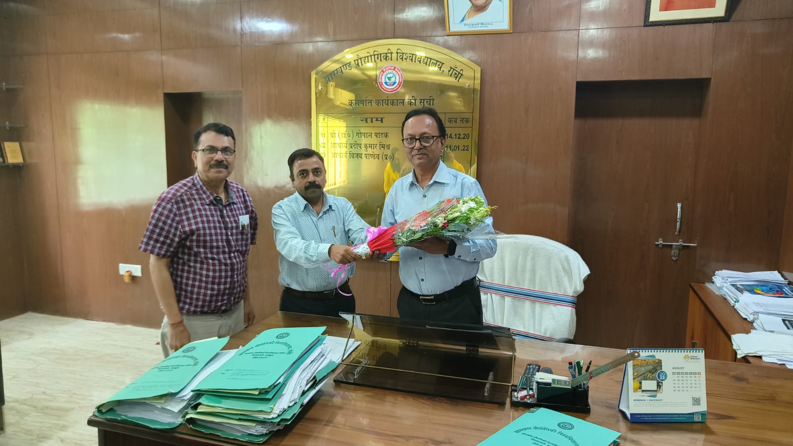 Welcome of Dr. DK Singh